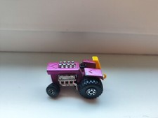Matchbox Superfast Mod Tractor lila leicht defekt