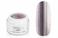 Jolifin UV  LED Farbgel Farbe Sparkle Pastell lavender Nagelstudio Gel 