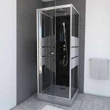 Komplettdusche Fertigdusche Dusche Duschkabine 70 x 70 x 225 cm MARWELL Dusy