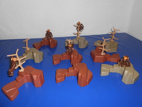 Playmobil affen felsen - affen,