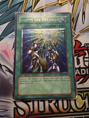 Yugioh karten der heiligkeit - karten,
