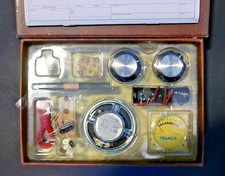 Franzis Radio unbespielt Transistorradio Selberbauen Experimentierkasten Physik
