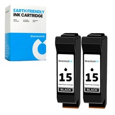 OSI 2PK Compatible HP 15 Ink