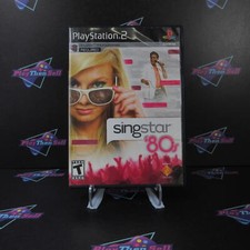 SingStar 80's PS2 PlayStation