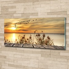 Glas-Bild Wandbilder Druck auf