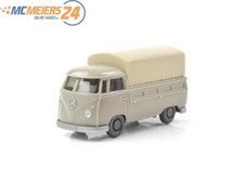 Wiking H0 326/2J Modellauto VW T1 Pritsche mit Plane olivgrau 1:87 E73