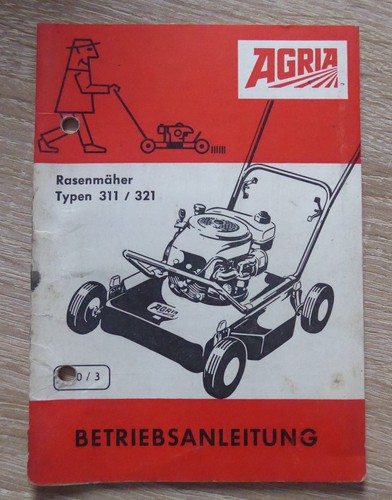 Agria rasenmäher 311 321 - rasenmäher,
