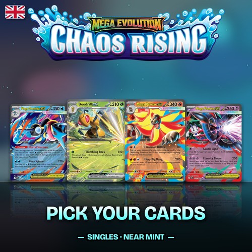 Pokemon cards chaos - pokemon, rising