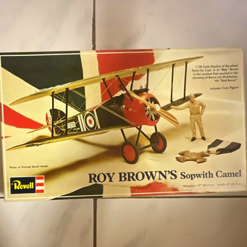 Revell roy brown - roy, sopwith