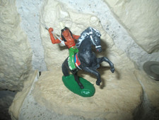 DDR-Spielzeug, originales Reitpferd mit Indianer "Left Hand" !!!