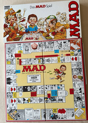 Parker das mad - mad, spiel
