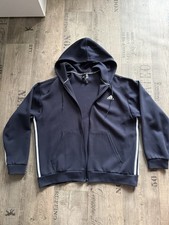 Adidas Jacke mit Kapuze Gr XL Blau Sportjacke TOP