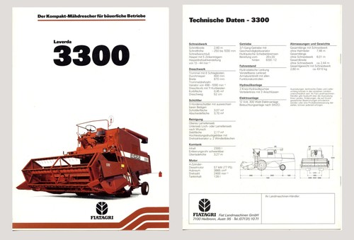 Laverda mähdrescher 3300 - laverda,