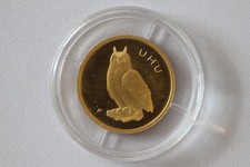 20 Euro Goldmünze Heimische Vögel 2018 - Uhu - Prägestätte A