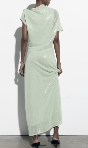 Zara pailletten kleid s 34 - pailletten,