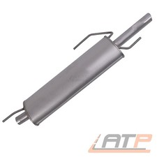 ENDSCHALLDÄMPFER SCHALLDÄMPFER FÜR OPEL ASTRA F CC 1.4 i 1.6 i BJ 96-98