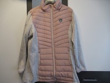 Kangaroos Jacke Parka Stepp Softshell Gr. 46 rosa grau