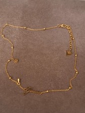 guess damenkette gold neu