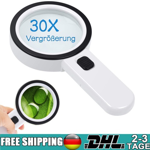 Led lupe 30fach vergrößerung - 30fach,