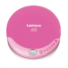 Lenco CD-011 CD-Player pink