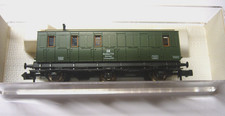 Spur N  Wohnwagen der DB für Kran oder Bauzug  , Neuwertig , OVP ,  KK-Kulisse