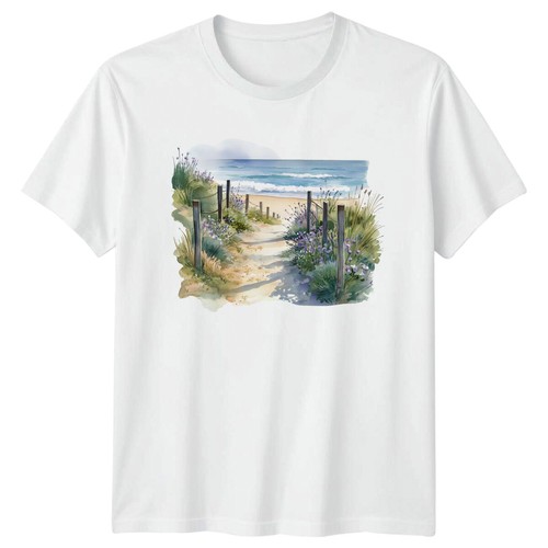 Beach path damen shirt - beach,
