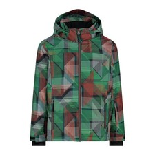 CMP Jungen Skijacke Boy Jacket Snaps Hood 39W1924 Grün