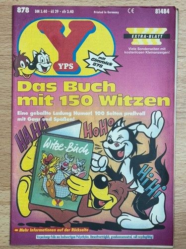 Yps heft ohne gimmick 878 - ohne, nr.