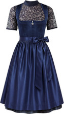 Dirndl Damen Midi Lang Dirndl