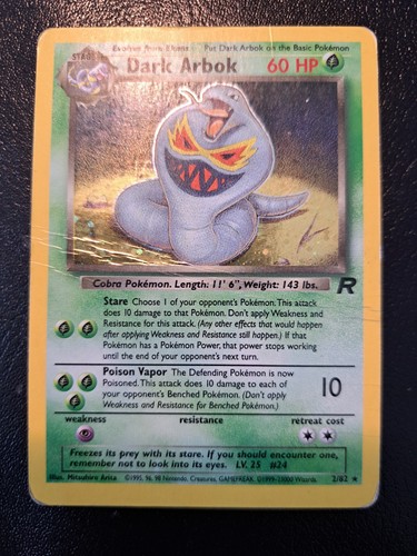 Pokemon dunkles arbok tr - pokemon,