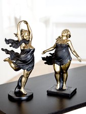 Molly 2er Set - Hommage an Niki de Saint Phalle dicke Frau Figur Skulptur 20513