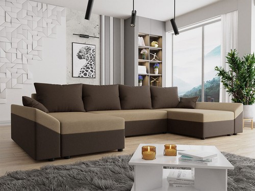 Ecksofa palici form - ecksofa, u-form