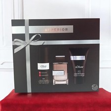 s.Oliver Superior Geschenkset 30 ml Edt + 75 ml Duschgel + 50 ml Deo