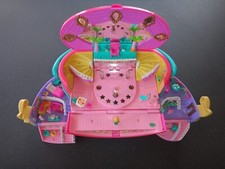 Polly Pocket Mini Koffer Light up Fashion Show Traum Villa Haus Licht 1995 TOP