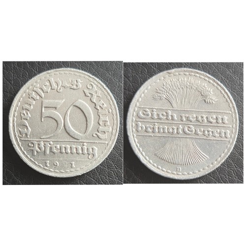 Pfennig 1921 münchen - pfennig, alu