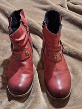 Rieker Damen Stiefelette Boots, Größe 42 Herbst/Winterschuh