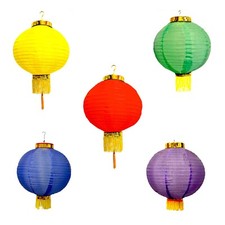 Laterne Party rot Lampions