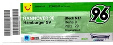 Ticket BL Hannover 96 - Hamburger SV 2007/08