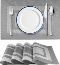 4Er Set Tischsets Abwaschbar