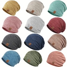 Jersey Melange Beanie Leichte