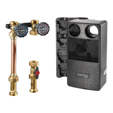 Oventrop Anbindsystem Regumat Heizkreis S-180 DN25 ohne Pumpe Wärmedämmung 