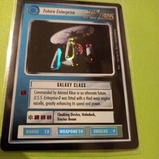 Star Trek Ccg holo  reflektion future enterpris