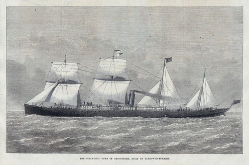 Steam ship devonshire - steam,