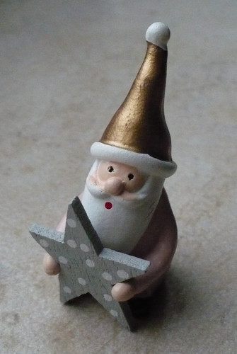 Weihnachtsmann mit stern - weihnachtsmann,