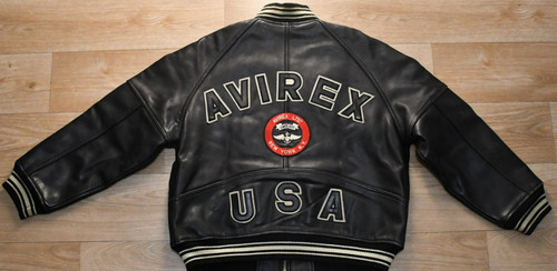 Avirex lederjacke vintage usa - avirex,