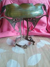 Sehr schöne alte Jugendstil Glasschale " Rarität " !!!