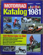 Motorrad-Katalog 1981 500