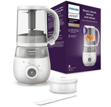 AVENT 4-in-1 Dampfgarer mit Mixer Premium, Babynahrungszubereiter, Dampfgarer