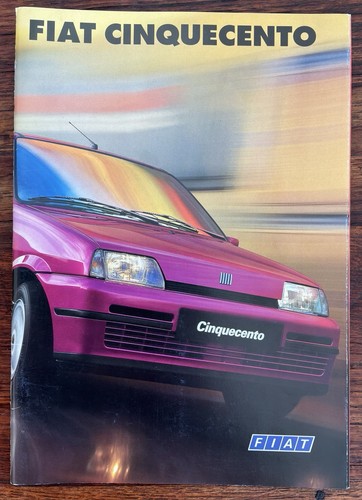 Fiat cinquecento prospekt - fiat,