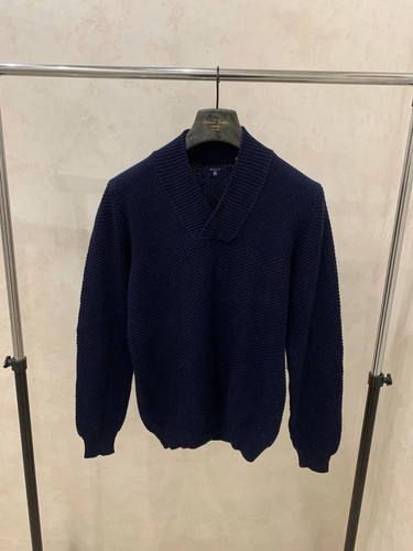 Men gant sweater navy cotton - gant,